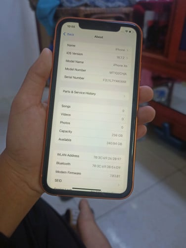 iPhone xr ឡើង17 pro 256G ទីតាំង ផ្សារចេនឡា