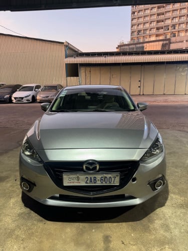 Mazda3 2015 AB ប្រផេះ សាងបាន