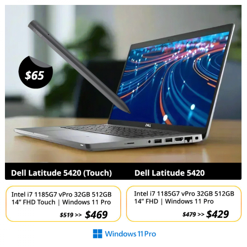 New, arrival Dell latitude 5420