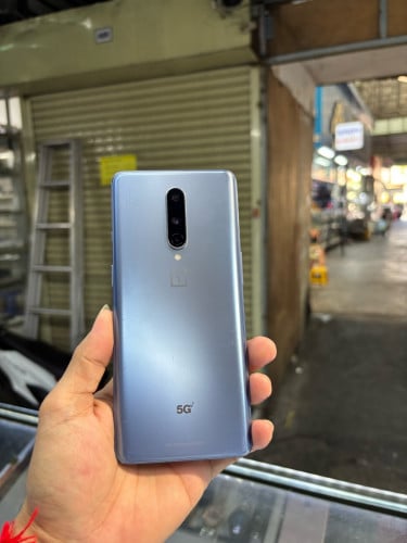 Oneplus8 5G 128G Ram8G Sim1 USA ម៉ាសុីនអេក្រង់ស្រុីនដានតិច