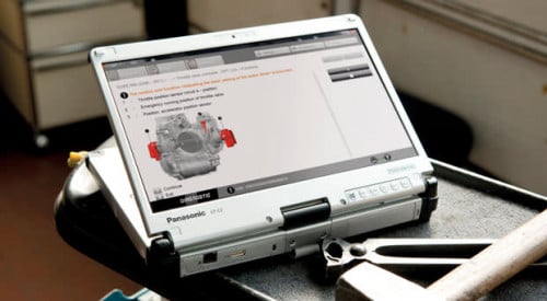 Panasonic Toughbook CF-C2 is a semi-rugged