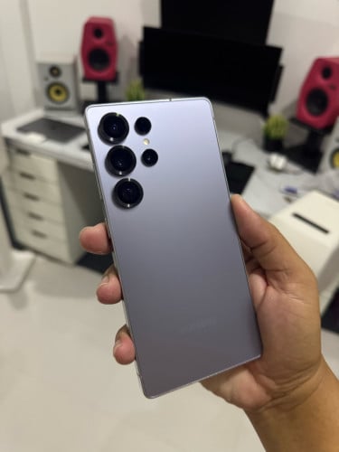 S25Ultra 12/256G USA sim+esim ស្អាត99%