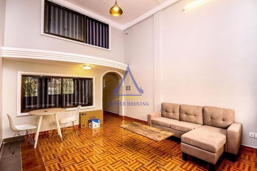 The loft style 2 bedrooms for rent in Daun Penh