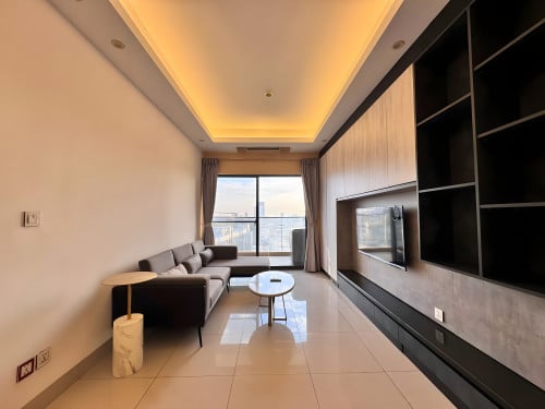 𝐅𝐨𝐫 𝐑𝐞𝐧𝐭: 1-Bedroom Apartment – 📍Toul Kork- Floor 19th, City View