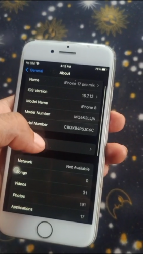 លក់ទូរស័ព្ទiphone 8 ស្តើង អត់ជាប់អីទាំងអស់ 🔋នៅ100%ពេកមានe-sing  អត់ដើរបេតុង  តម្លៃ30