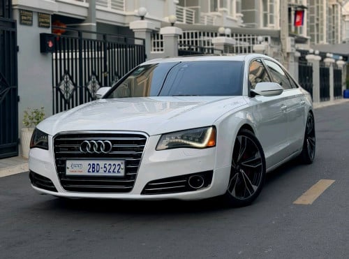 ✅ស្តុកថ្មី Audi A8L តួវែង  2013 full option ម្ចាស់ដើមទី1🚗🚗ម៉ាស៊ីនសាំង V6