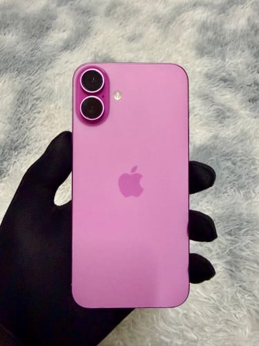 📱iPhone 16 Plus Color Pink 🩷 មួយទឹក ថ្ម98%🔋256G lock sim ប្រើបានសុីម2សេវាដើរស្មូតល្អគ្រប់ប្រពន្ធ័