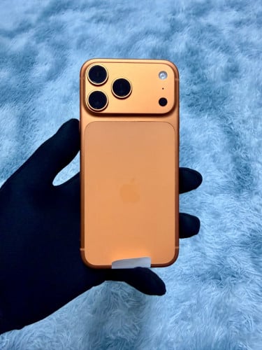 📱iPhone 17 Pro Max ថ្មី Color Orange 🧡 256G lock sim ប្រើបានសុីម2សេវាដើរស្មូតល្អគ្រប់ប្រពន្ធ័