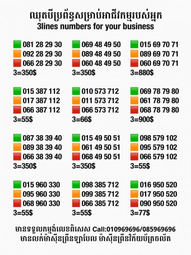ឈុតបីប្រព័ន្ធសម្រាប់អាជីវកម្ម