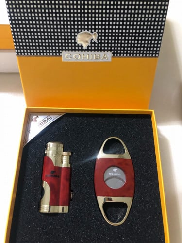 Chiba lighter & cigar cut