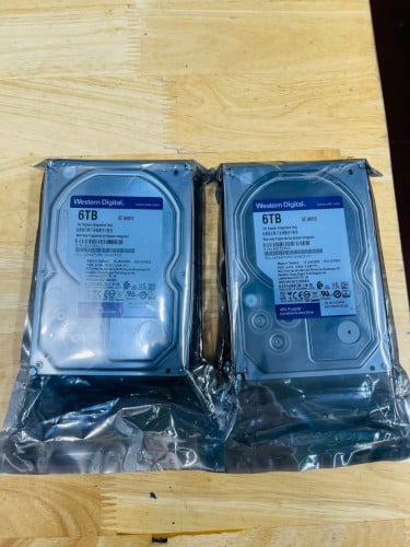 HDD Destop 6TB Brand WD  អីវ៉ាន់មាននៅក្នុងស្តុកថ្មីប្រអប់ធានា1ឆ្នាំ  បងអាចធ្វើការកម្ម៉ង់បាន📩🙏