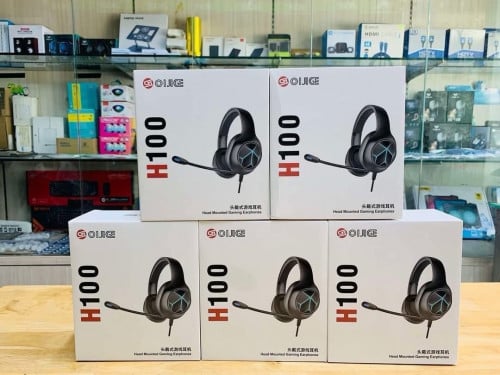 Headset Gaming H100 អីវ៉ាន់មាននៅក្នុងស្តុក បងអាចធ្វើការកម្ម៉ង់បាន📩