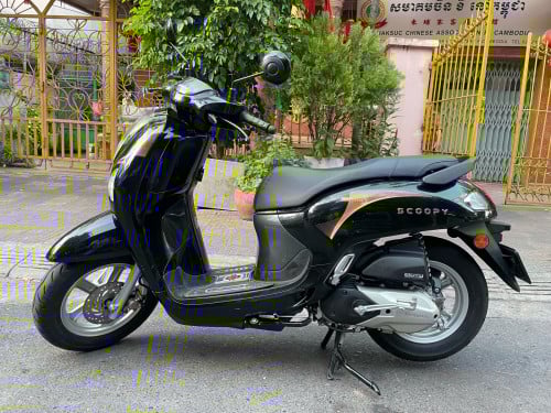 Honda Scoopyi 2025 New98%មានពន្ធកាតគ្រីស្លាកលេខ