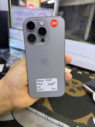 Iphone15pro 256G CH sim2 battery 91%