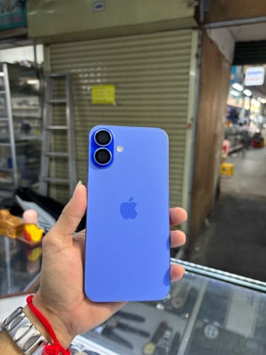 Iphone16plus 128G LL Bypass WiFi សានុំស្រុីន ណែន ថ្ម100% សាក110ដង