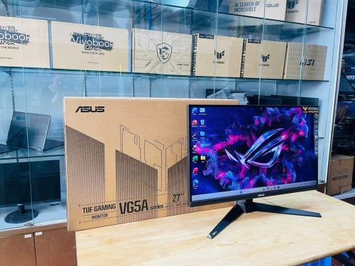 Monitor Asus Tuf Gaming VG27AQ5A 2K 210Hz IPS បងៗអាចដាក់កម្ម៉ងបានចា ថ្មីប្រអប