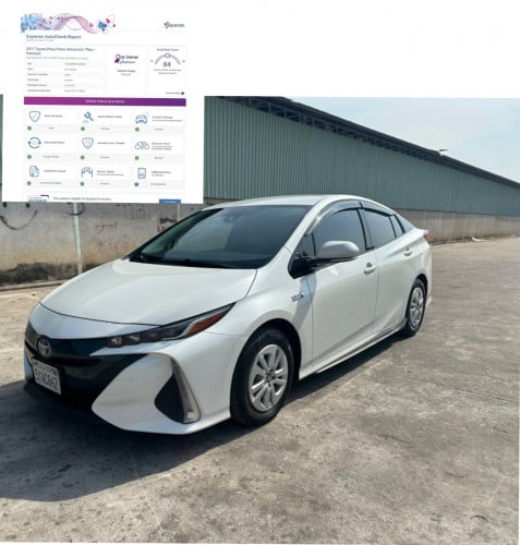 Prius prime 2017 full premium មេឡាន ស្រុិនមួយជុំ