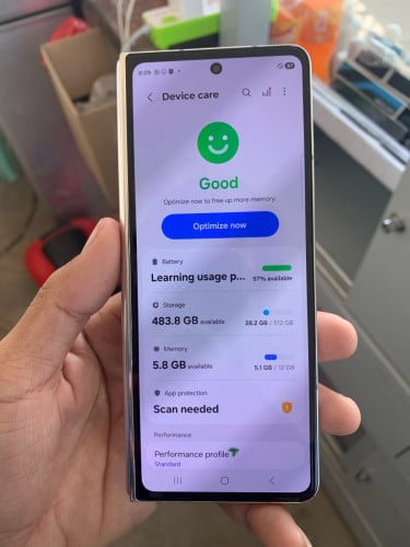 Samsung Galaxy ZFold5/Ram12G/512GBតួស្អាត​98.99%