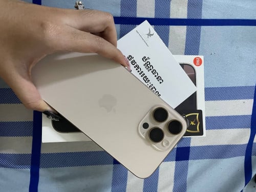 Sell 16pro max 256g នៅធានា1ឆ្នាំ code X/A