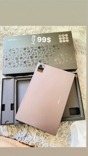 VETOO TAB V10 SIM2 ថ្មី99$Ram4 +4SD 64g