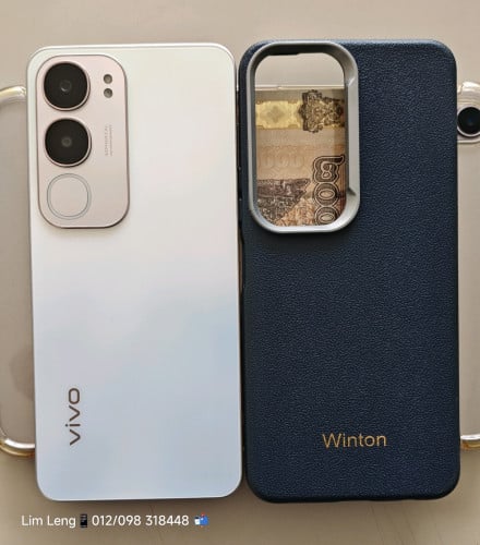 Vivo Y19s Ram 6+6 / 128g 4G ធានាសំណុំហ្សុីន បោះក្រុនហ៊ុនចំ💯ស្អាតដូចថ្មី 99.99999%