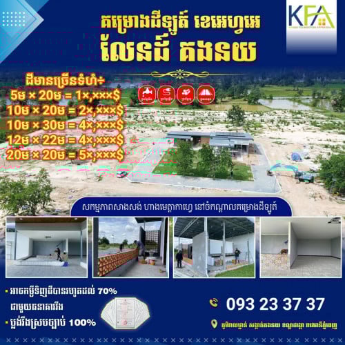 គម្រោងដីឡូតិ៍ គងនយ រង្វង់មួលគួរស្រូវ