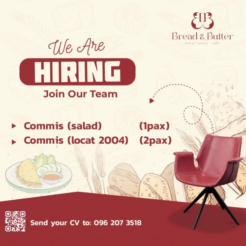 ដំណឹងជ្រើសរើសបុគ្គលិកបន្ទាន់!