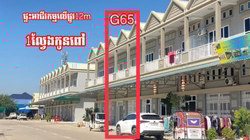 ផ្ទះសង់ហើយលើផ្លូវមេបុរីធំ12m