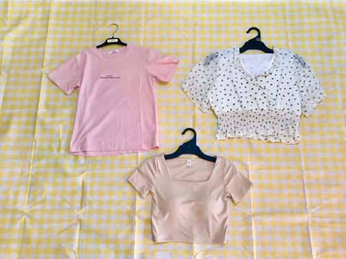 អាវនារីក្បាលគីប 2.50$ គ្រប់ម៉ូត