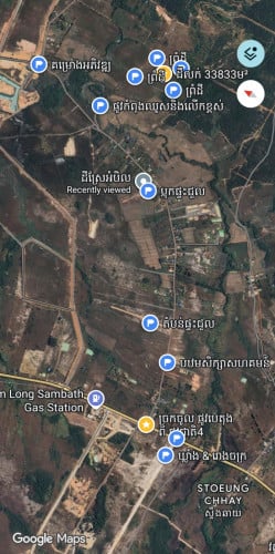 ដីលក់ នៅ កំពង់សីលា 3.6$/m2