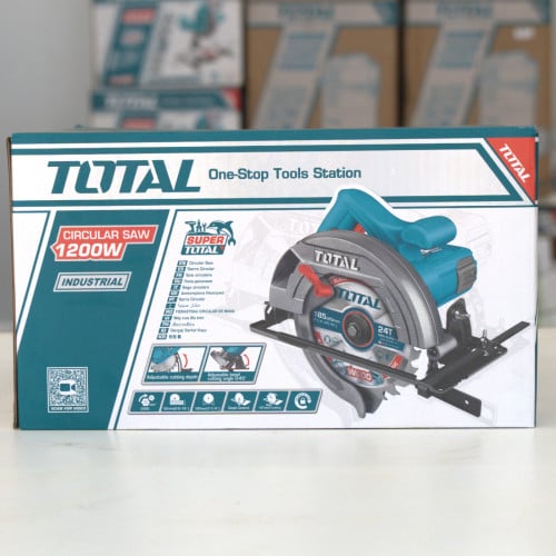 ម៉ាស៊ីនកាត់ឈើ TOTAL Circular Saw 1200W (Industrial) (TS11218576)