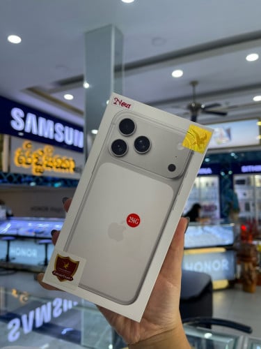 17promax Silver 256G X/A ធានា2ឆ្នាំ Sim1+ ESIM