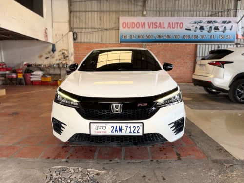 2021 Honda City RS 3ម៉ឺនkm (ថ្នាំស៊ីនមួយជុំ)​ សោ2គ្រាប់​ ម្ចាស់ដេីម​ទី1