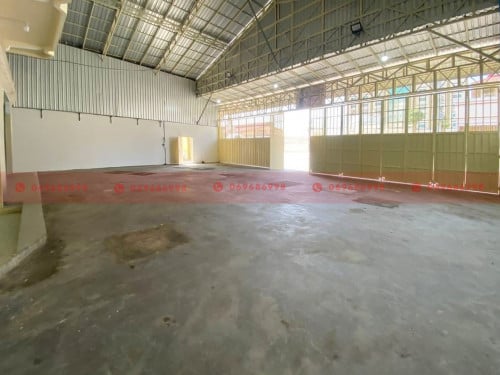 500 Sqm Commercial Warehouse For Lease On A Business Road, Sen Sok