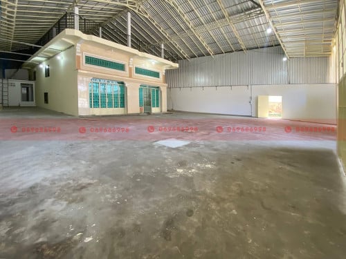 500 Sqm Commercial Warehouse For Lease On A Business Road, Sen Sok