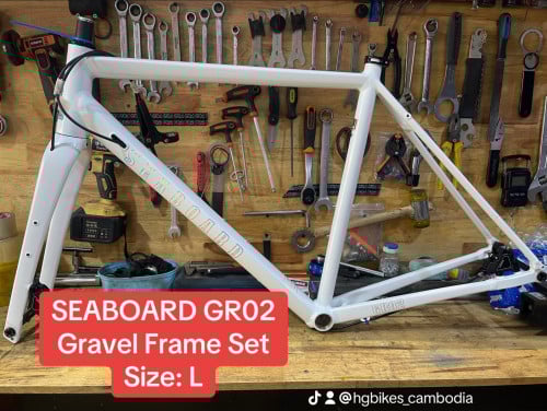 Gravel Bike Frame Set Seaboard GR02 Size L (98%) New