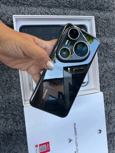 Huawei pura 80 ultra 16G 512GBlack 99.99% ថ្មីហែកប្រអប់Company 899$