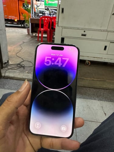 iPhone 14 Pro 128G ស្ទើរតួស្ទើរអេក្រង់នៅសាណុំសុិនទាំងអត់លក់ 355$