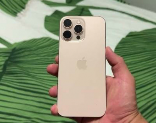 iPhone 16 Pro Max ZA color gold