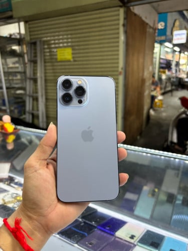 Iphone13pro max 128G Sim2 eSIM អេក្រង់ ឆ្នូតកៀនមើលមិនចង់ឃើញ