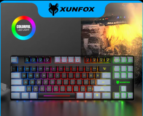 Keyboard មានភ្លេីង RGB របស់ថ្មីមិនដែលបានប្រេី