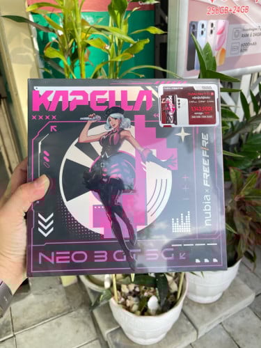 Nubia Neo3 GT 5G limited edition Ram12G+12G/256G ថ្មីប្រអប់ធានា1ឆ្នាំតម្លៃពិសេស