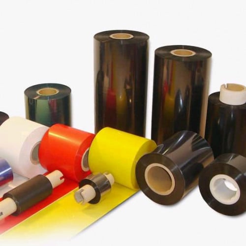 Thermal Barcode Ribbon for Barcode Printer ទឹកថ្នាំម៉ាស៊ីនព្រីនបាកូដ