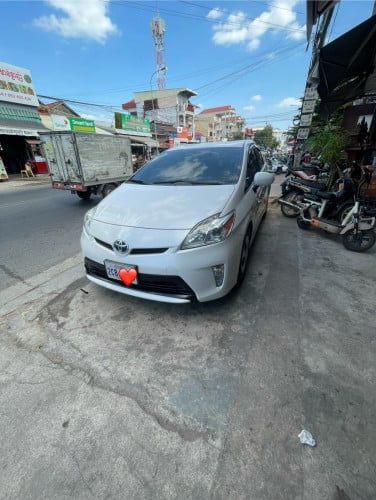 Toyota Prius 2012 Option3 ម្ចាស់ដើម 2CB កំពូលថ្មីលំដាប់មេឡាន