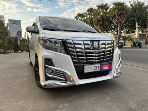 Vellfire 2010 Up 2017 camera 360 កៅអីម៉ាស្សា
