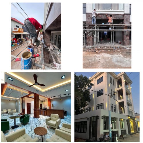 ជាងសំណង់ កាងារស្តង់ដារស្អាត