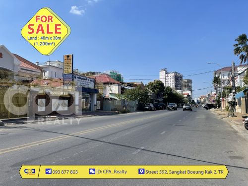 វីឡាលក់ លើផ្លូវធំ៥៩២