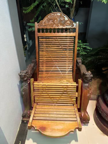 កៅអីប៉ាវអី ឈើប្រលិត មួយទឹក លក់