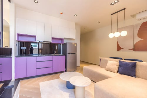 𝐅𝐨𝐫 𝐑𝐞𝐧𝐭: 1-Bedroom Apartment – Time Square 5, 📍Centre BKK1