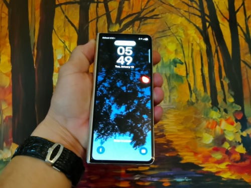 #Galaxy Z Fold5  🍁 89% 🍁 🍁  ខូចអេក្រង់ខាងក្នុង  🍁